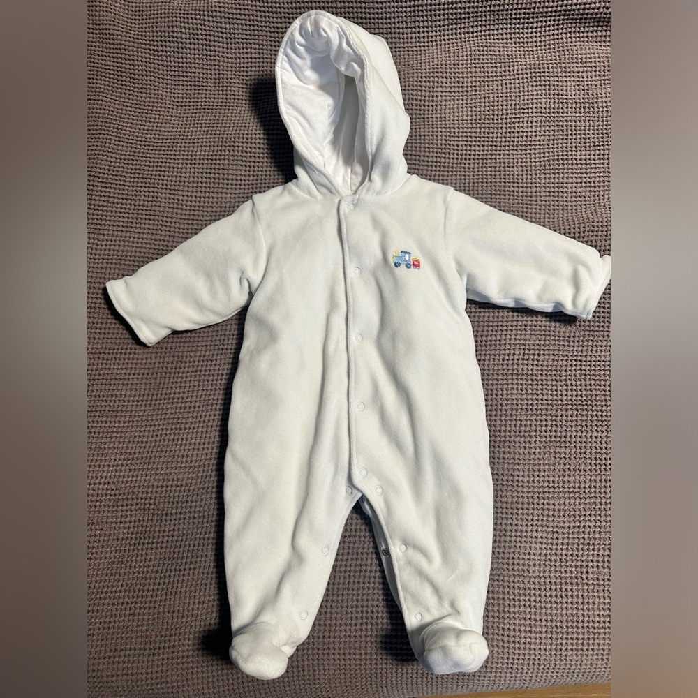 Kissy Kissy Pima cotton winter footie